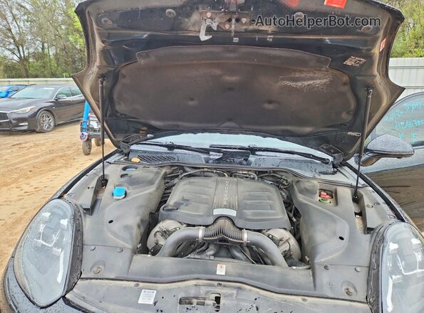WP1AD2A27HLA81785 2017 PORSCHE CAYENNE Черный Вид подкапотного пространства