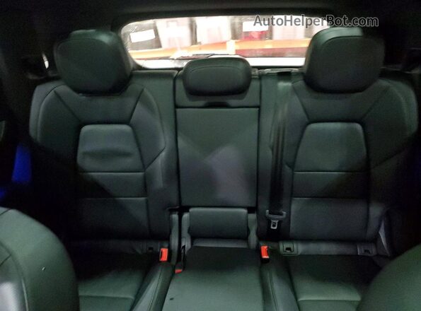 WP1AE2AY5SDA16968 2025 PORSCHE CAYENNE Charcoal უკანა სავარძლების ხედი