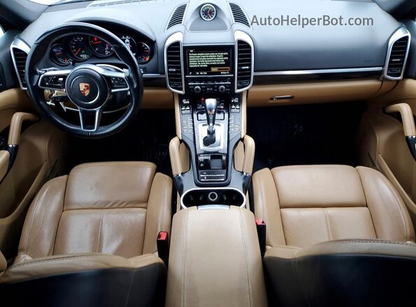 WP1AF2A28GLA40297 2016 PORSCHE CAYENNE Blue Widok zestawu wskaźników