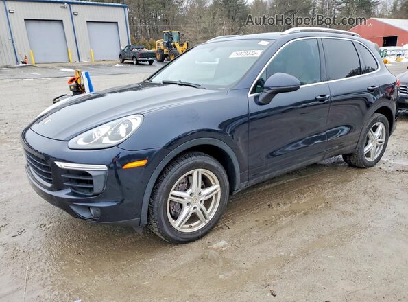 WP1AF2A28GLA40297 2016 PORSCHE CAYENNE Blue Przód lewy