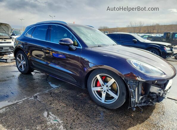 WP1AF2A50GLB94416 2016 PORSCHE MACAN Коричневый Передняя правая четверть