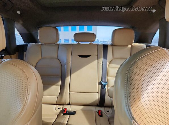 WP1AF2A50GLB94416 2016 PORSCHE MACAN Коричневый Вид задних сидений