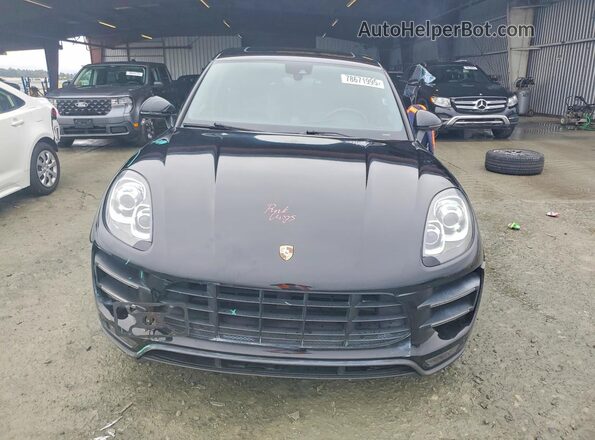WP1AF2A53JLB70005 2018 PORSCHE MACAN Черный Вид спереди