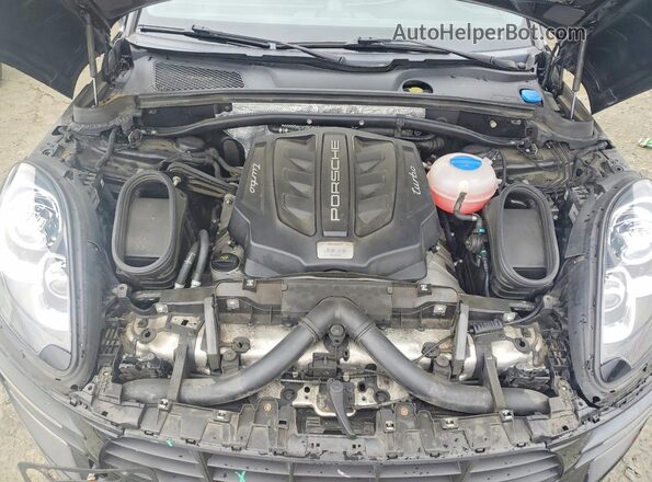 WP1AF2A53JLB70005 2018 PORSCHE MACAN Черный Вид подкапотного пространства