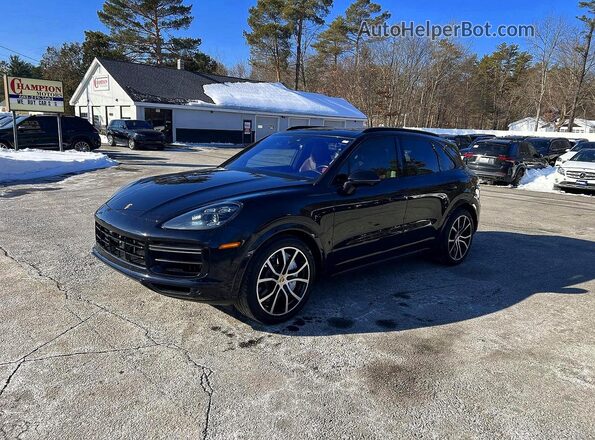 WP1AF2AY5KDA80246 2019 PORSCHE CAYENNE Black Przód lewy