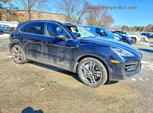 WP1AF2AY6MDA36405 2021 PORSCHE CAYENNE Blue წინა მარჯვენა