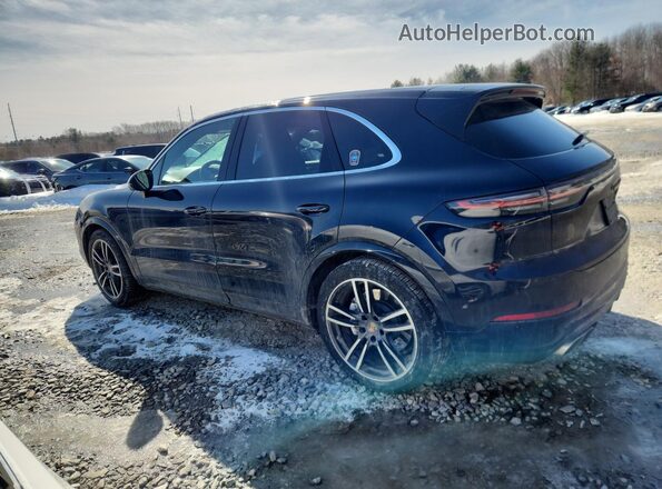 WP1AF2AY6MDA36405 2021 PORSCHE CAYENNE Blue უკანა მარცხენა