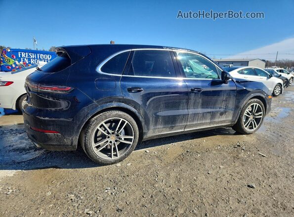 WP1AF2AY6MDA36405 2021 PORSCHE CAYENNE Blue უკანა მარჯვენა