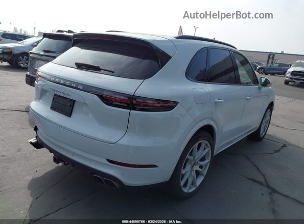 WP1AF2AY8KDA80791 2019 PORSCHE CAYENNE Белый Задняя правая четверть