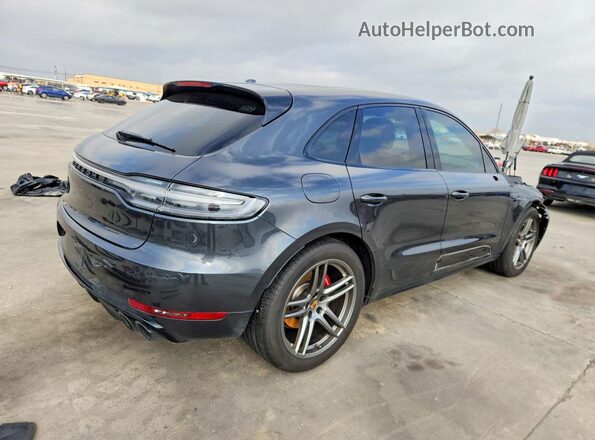 WP1AG2A52MLB53472 2021 PORSCHE MACAN Черный Задняя правая четверть