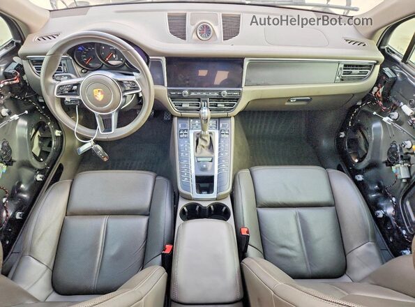 WP1AG2A52MLB53472 2021 PORSCHE MACAN Черный Вид панели приборов