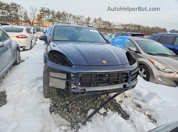 WP1AH2AY3NDA46143 2022 PORSCHE CAYENNE Синий Вид спереди