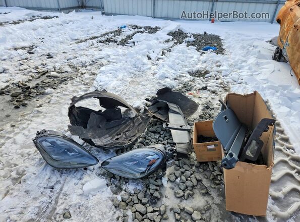 WP1AH2AY3NDA46143 2022 PORSCHE CAYENNE Синий Вид наклейки с VIN-кодом