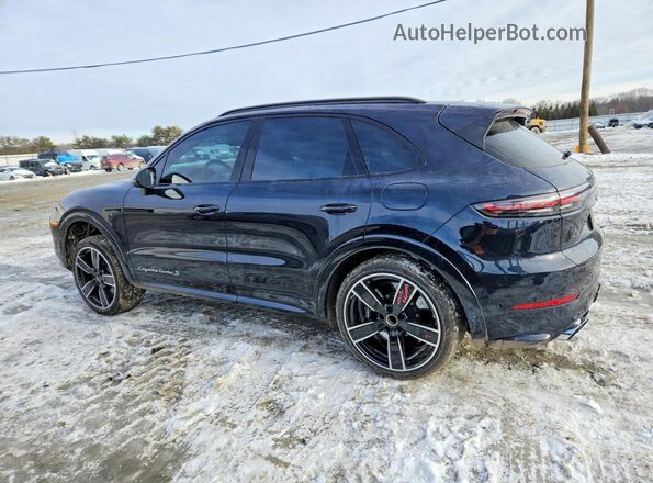 WP1AH2AY3NDA46143 2022 PORSCHE CAYENNE Синий Задняя левая четверть