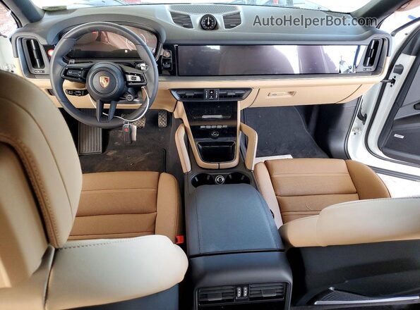 WP1BA2AY0TDA35803 2026 PORSCHE CAYENNE White Widok deski rozdzielczej