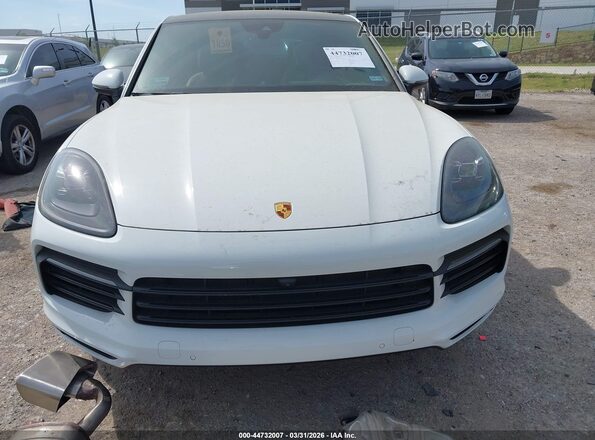 WP1BA2AY1NDA47459 2022 PORSCHE CAYENNE Белый Вид задней части салона