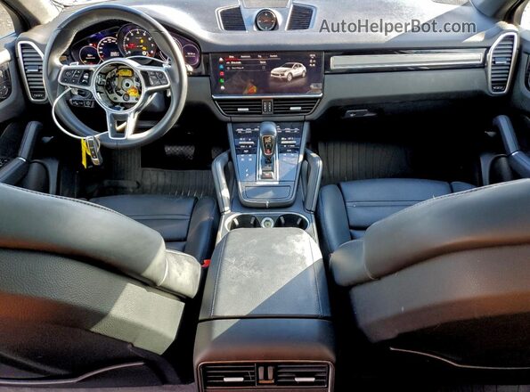 WP1BA2AY3NDA49780 2022 PORSCHE CAYENNE Gray წინა პანელის ხედი