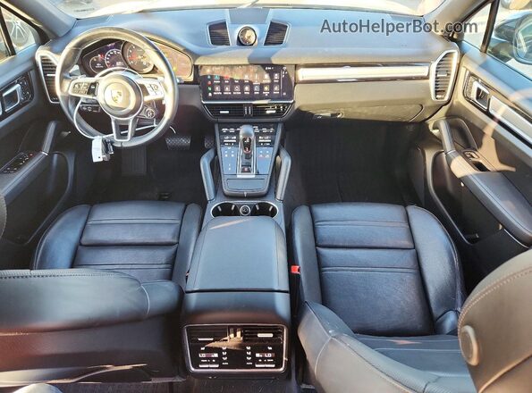 WP1BA2AY4PDA25507 2023 PORSCHE CAYENNE Black წინა პანელის ხედი
