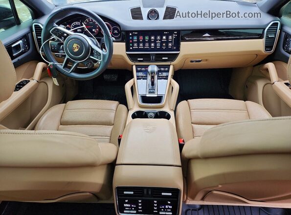 WP1BA2AY7NDA50088 2022 PORSCHE CAYENNE Черный Вид панели приборов