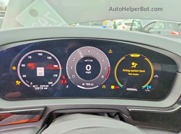 WP1BG2AY7SDA43393 2025 PORSCHE CAYENNE Черный Вид щитка приборов