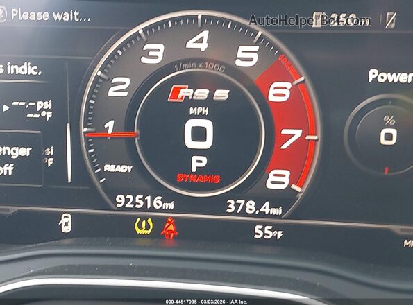 WUABWCF50KA906547 2019 AUDI RS5 Black 