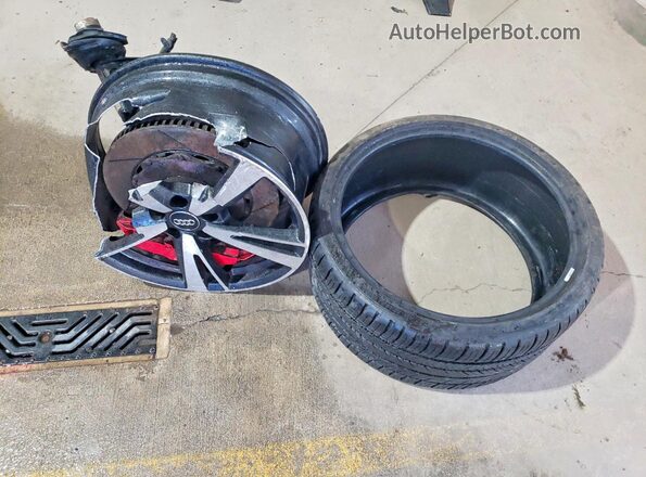 WUABWGFF3J1900451 2018 AUDI RS3 Blue Вид підкапотного простору