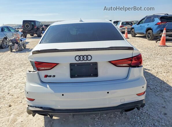 WUABWGFF7J1905815 2018 AUDI RS3 Белый Вид сзади