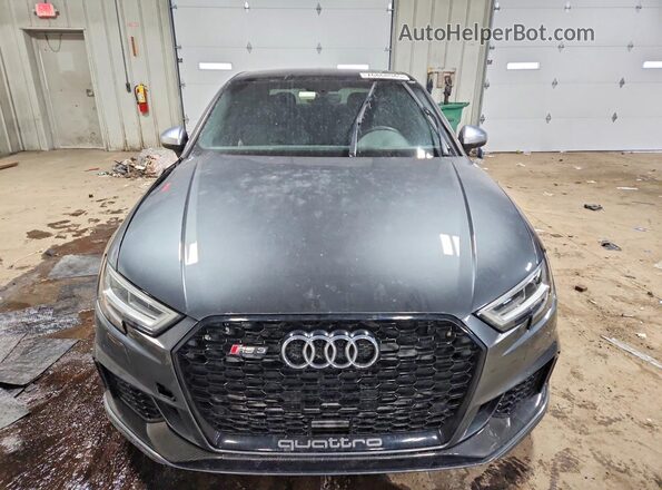 WUABWGFF7KA907596 2019 AUDI RS3 Gray წინა ხედი