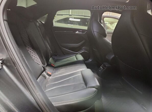 WUABWGFF7KA907596 2019 AUDI RS3 Gray უკანა სავარძლების ხედი