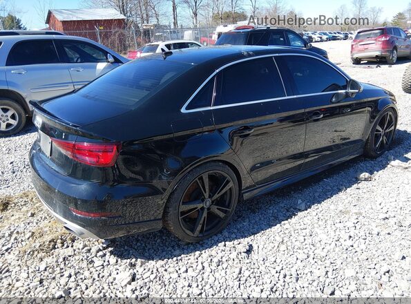 WUABWGFF8J1900171 2018 AUDI RS3 Black Задня права чверть