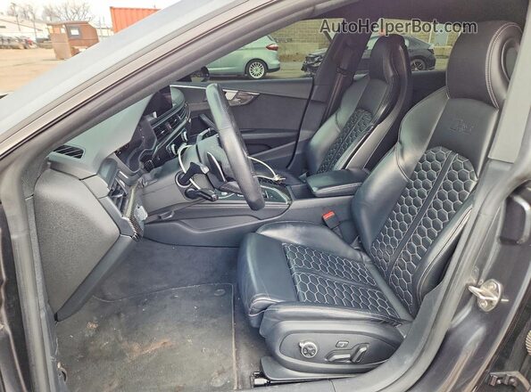 WUACWCF54KA904062 2019 AUDI RS5 Серый Вид салона спереди