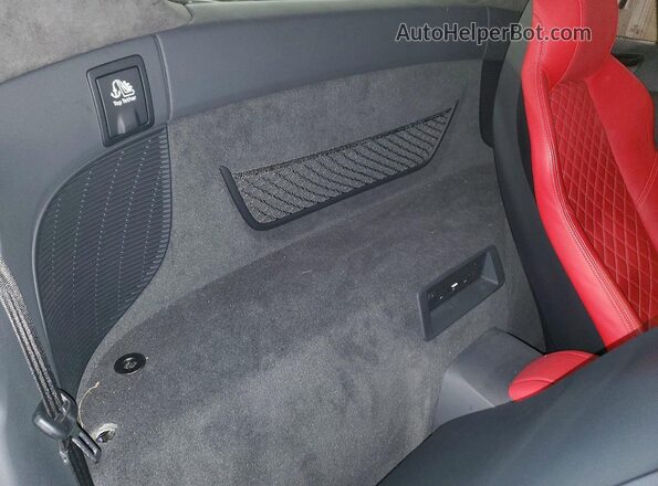 WUAKBAFX4M7901384 2021 AUDI R8 Черный Вид задних сидений