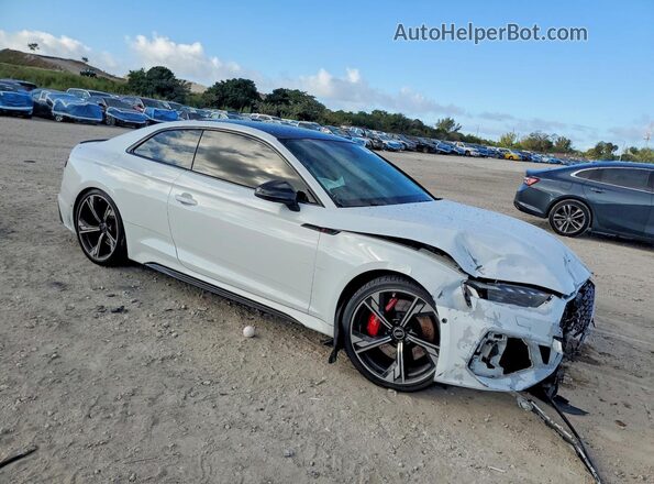 WUANWAF56MA903267 2021 AUDI RS5 Белый Передняя правая четверть
