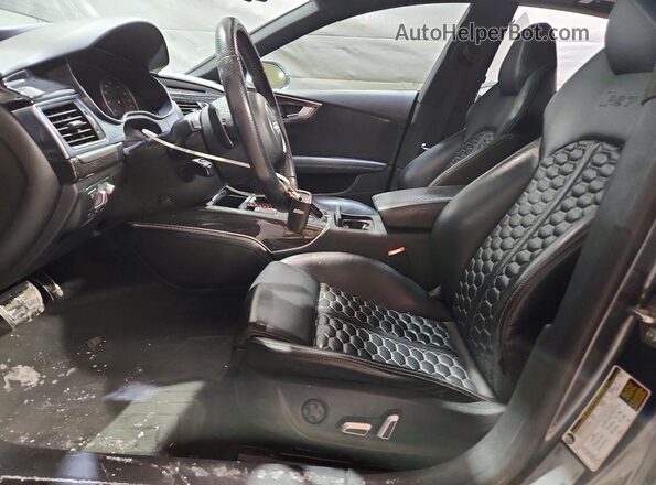 WUAW2AFC2GN902726 2016 AUDI RS7 Серый Вид салона спереди