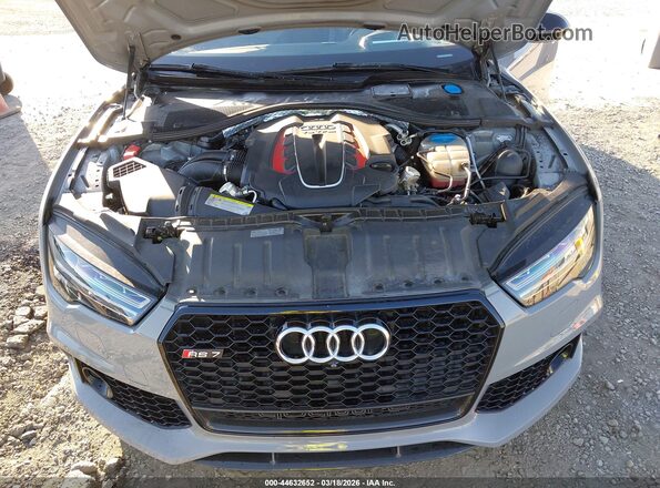 WUAW2AFC7GN900227 2016 AUDI RS7 Gray Widok z tyłu
