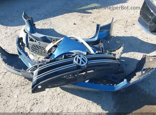 WVGAV7AX2HK036942 2017 VOLKSWAGEN TIGUAN Синий Вид щитка приборов