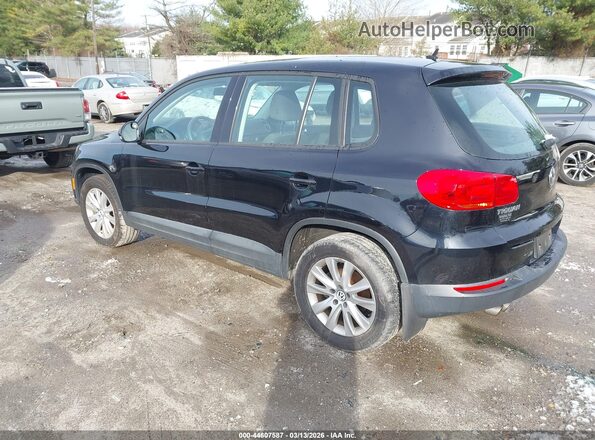 WVGAV7AX2JK001596 2018 VOLKSWAGEN TIGUAN Черный Задняя левая четверть
