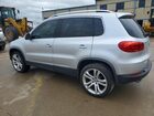 2016 Volkswagen Tiguan S Silver vin: WVGAV7AX5GW615995