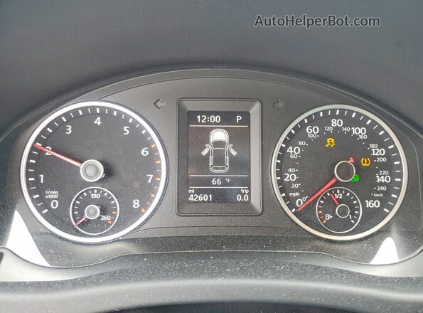 WVGAV7AX5GW615995 2016 VOLKSWAGEN TIGUAN Silver Սարքավորումների վահանակի տեսք