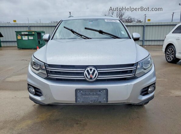 WVGAV7AX5GW615995 2016 VOLKSWAGEN TIGUAN Silver Դիմացի տեսք