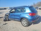 2017 Volkswagen Tiguan S Синий vin: WVGAV7AX5HK021514