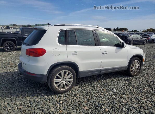 WVGAV7AX7GW613214 2016 VOLKSWAGEN TIGUAN Белый Задняя правая четверть
