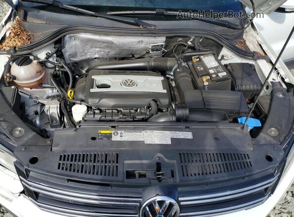 WVGAV7AX7GW613214 2016 VOLKSWAGEN TIGUAN Белый Вид задней части салона