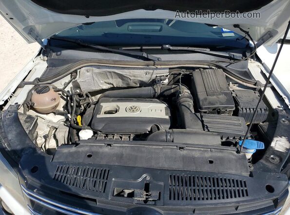 WVGAV7AX8GW506480 2016 VOLKSWAGEN TIGUAN Белый Вид подкапотного пространства