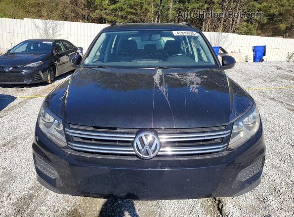 WVGAV7AX9JK000476 2018 VOLKSWAGEN TIGUAN Черный Вид спереди