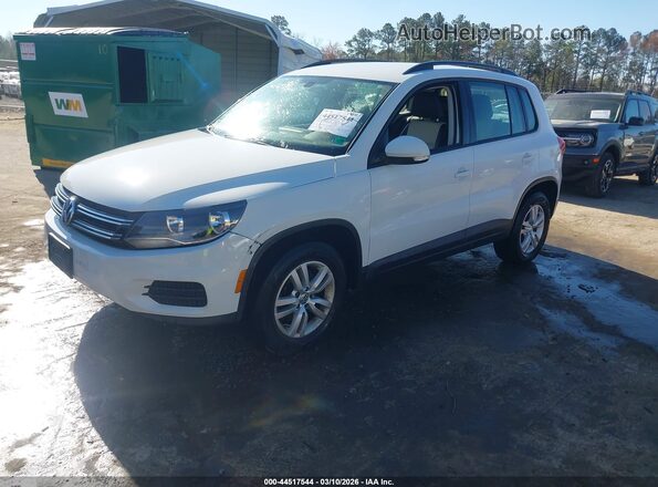 WVGBV7AX0GW601569 2016 VOLKSWAGEN TIGUAN Белый Передняя левая четверть