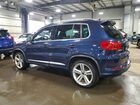 2016 Volkswagen Tiguan S Синий vin: WVGBV7AX2GW065031