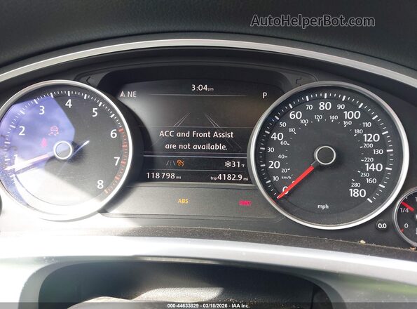WVGEF9BP5GD012310 2016 VOLKSWAGEN TOUAREG Серый Вид задних сидений