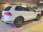 2016 Volkswagen Touareg Белый vin: WVGEF9BP7GD012700