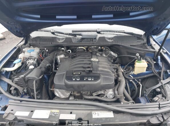WVGEF9BP9GD003397 2016 VOLKSWAGEN TOUAREG Синий Вид сзади